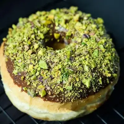 Pistachio Frosted Donut
